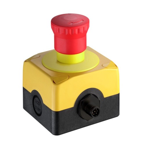 Кнопка аварийной остановки Leuze ESB200-4TR-M12p