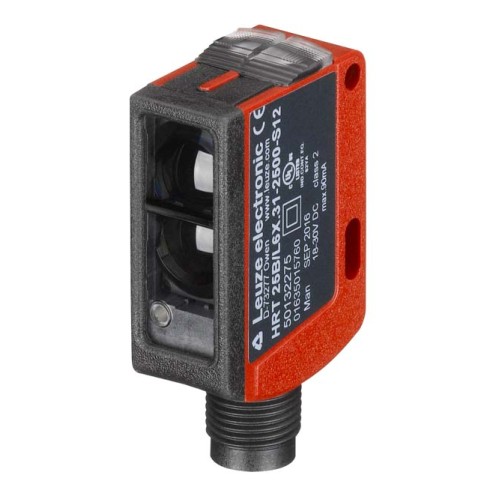 Диффузный датчик с подавлением заднего фона Leuze HRT25B/L6.32-2500,200-S12
