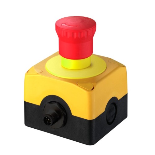 Кнопка аварийной остановки Leuze ESB200-4TR-M12p