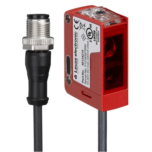 Датчик с поляризованным отражением от рефлектора Leuze PRK25CL1.1/4X-200-M12