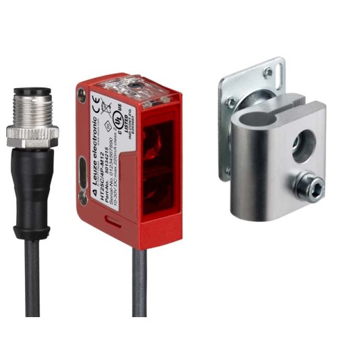 Диффузный датчик с подавлением заднего фона set Leuze Set HT25C/PX-200-M12+BTU25