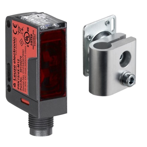 Диффузный датчик с подавлением заднего фона set Leuze Set HT154XM12 BTU200MD12