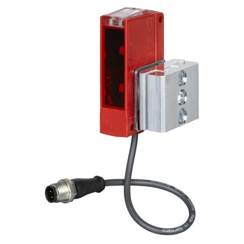 Диффузный датчик с подавлением заднего фона set Leuze SET HT46CI/PX-200-M12+BTU300M