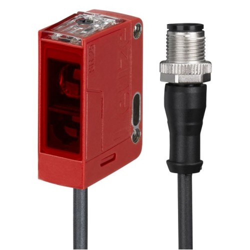 Датчик с поляризованным отражением от рефлектора Leuze PRK25CL1.1/4X-200-M12