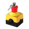 Кнопка аварийной остановки Leuze ESB200-4KR-M12p