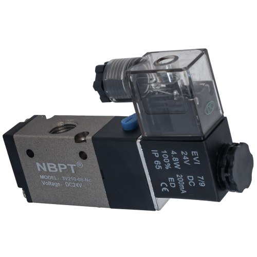 Пневмораспределитель электромагнитный NBPT 3/2 Н. З. 3V210-06-NC-1-DC24V