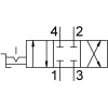 Распределитель с ручным управлением NBPT 4/3 HV400-03