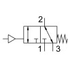 Клапан с пневматическим управлением NBPT 3AJZF-15-AC110V-W