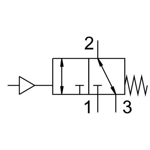 Клапан с пневматическим управлением NBPT 3AJZF-15-AC110V-W