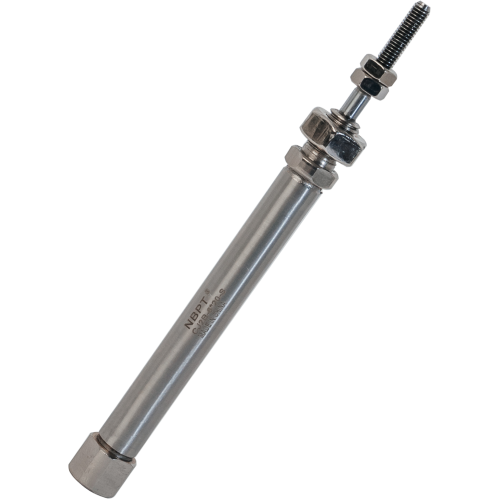 Пневмоцилиндр 10x150 мм NBPT CJ2B-10-150-S круглый двустороннего действия