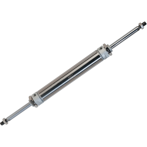 Пневмоцилиндр 16x125 мм NBPT MAD-16-125-S круглый двустороннего действия