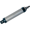 Пневмоцилиндр 16x25 мм NBPT MAL-16-25-S круглый двустороннего действия