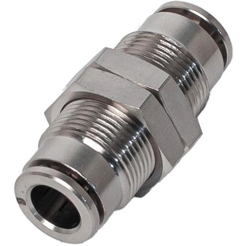 Фитинг прямой цанга-цанга панельный NBPT NPMT-10