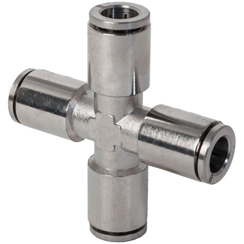 Фитинг цанговый крестообразный NBPT NPZT-12