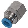 Фитинг прямой цанга-внутренняя резьба панельный NBPT PMF10-G03