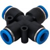 Фитинг цанговый крестообразный NBPT PZA6