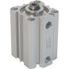 Пневмоцилиндр 100x10 мм NBPT SDA-100-10-S двустороннего действия компактный