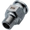 Фитинг прямой цанга-наружная резьба NBPT SSC16-04