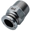 Фитинг прямой цанга-наружная резьба NBPT SSC16-04