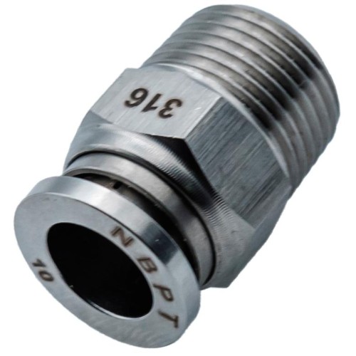 Фитинг прямой цанга-наружная резьба NBPT SSC16-04