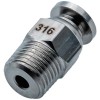 Фитинг прямой цанга-наружная резьба NBPT SSC16-04