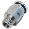 Фитинг прямой цанга-наружная резьба NBPT SSC16-04