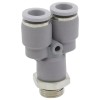 Тройник цанга-наружная резьба Pemaks PRYO-1/8-10