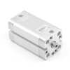 Пневмоцилиндр 20x20 мм Пневмоцилиндр Pemaks PKA-20-020-M3(M5) двустороннего действия компактный
