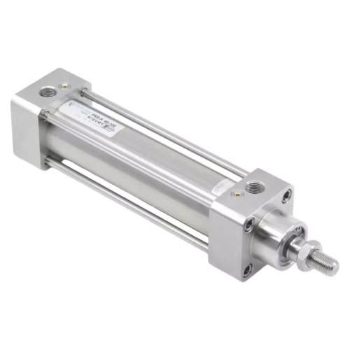 Пневмоцилиндр 80x440 мм Pemaks PRSA-80-440-K1 двуст. действия, ISO 15552