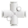 Фитинг цанговый крестообразный SMC KQ2-TW06-00A