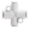 Фитинг цанговый крестообразный SMC KQ2-TX08-10A