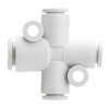 Фитинг цанговый крестообразный SMC KQ2-TY06-08A