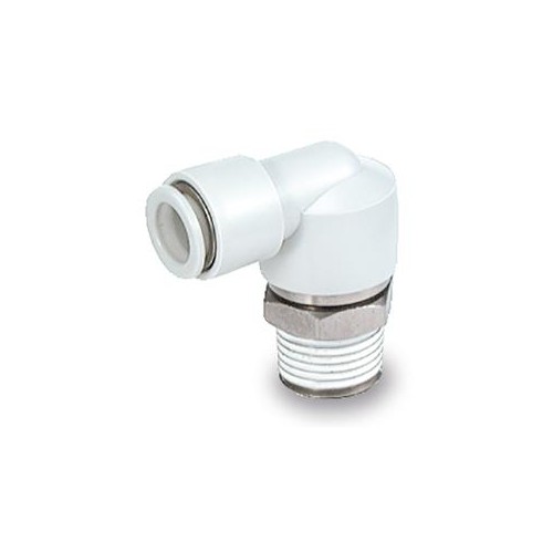 Фитинг угловой цанговый SMC KX-L04-01S