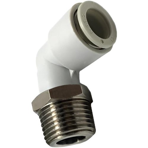 Фитинг угловой цанговый SMC KG-L16-04S