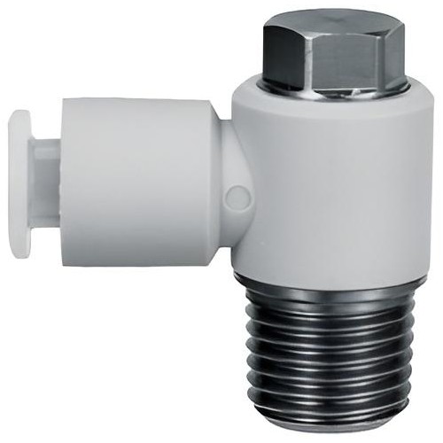 Фитинг угловой цанговый SMC KG-V04-01S
