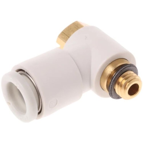 Фитинг угловой цанговый SMC KQ2-VF04-M5