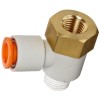 Фитинг угловой цанговый SMC KQ2-VF06-02S