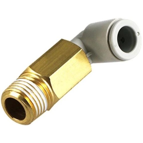 Фитинг угловой цанговый SMC KQ2-W10-04S