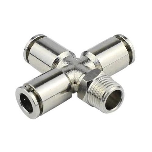 Фитинг цанговый крестообразный SNS JPXC-10-01