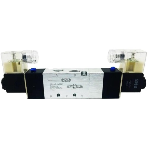 Распределитель электропневматический SNS 4V430P-15-DC24V