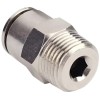 Фитинг прямой цанга-наружная резьба SNS JPC-10-04