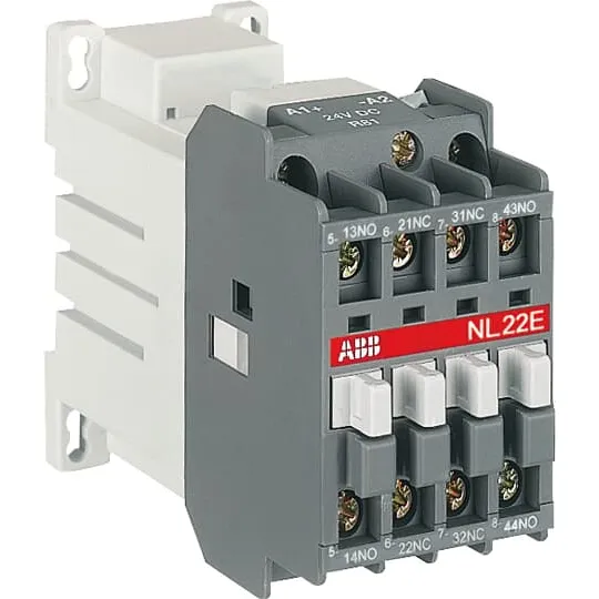Контакторное реле ABB NL40E, 110 В постоянного тока 1SBH143001R8640