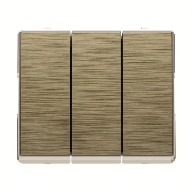 Кнопка одинарная ABB AMD43053-AG, 2W 3G 2CLA630400N1601