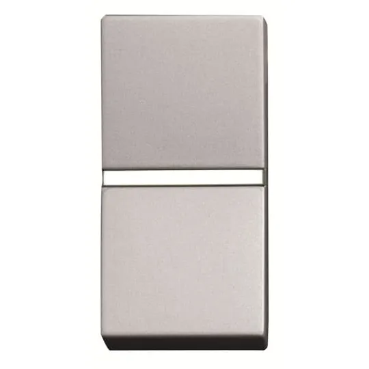 Кнопка ABB N2104.7 PL, без символа, 1М, серебро 2CLA210470N1302