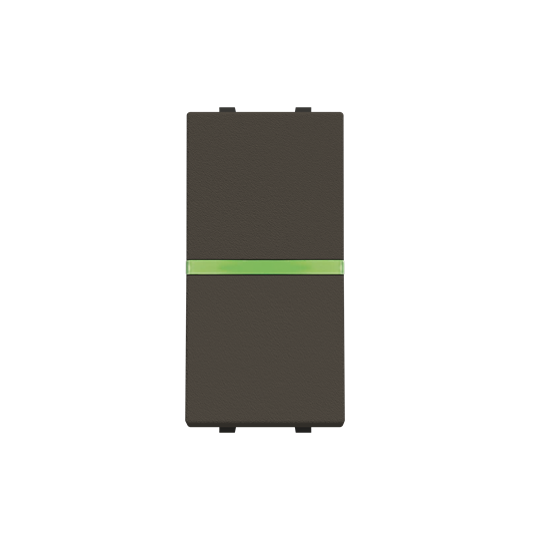 Кнопка нажимная без символа ABB N2104.5 AN, SP, антрацит 2CLA210450N1802