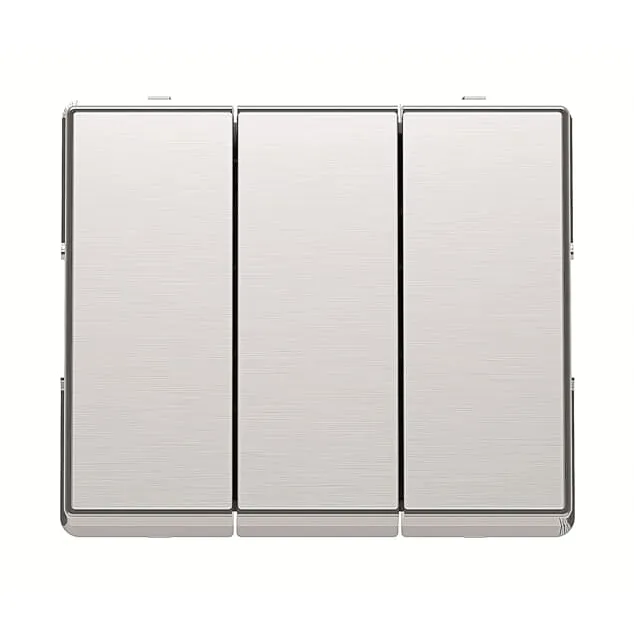 Кнопка одинарная ABB AMD43053-ST, 2W 3G 2CLA630400N1101