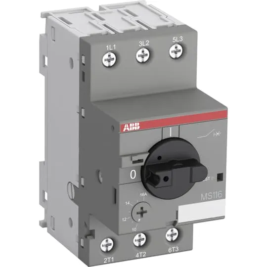 Ручной пускатель двигателя ABB MS116-4.0 1SAM250000R1008