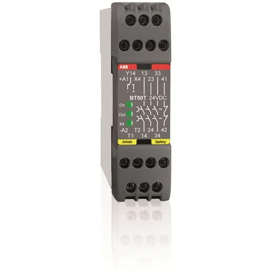 Реле безопасности ABB BT50T, 24 В постоянного тока 2TLA010033R1000