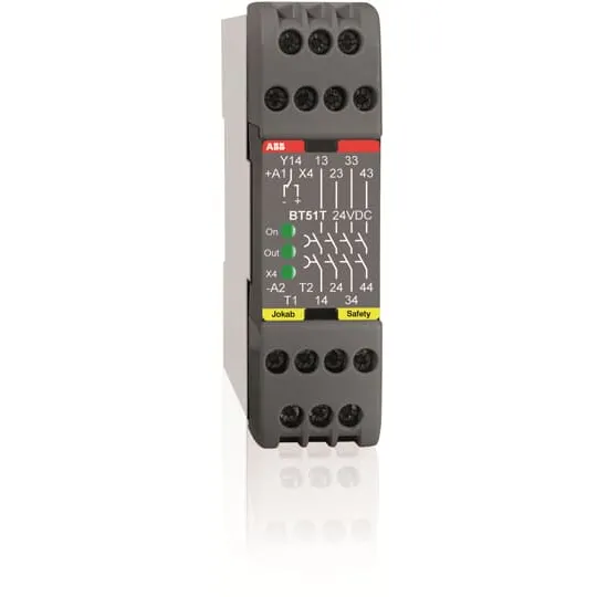 Реле безопасности ABB BT51T, 24 В постоянного тока 2TLA010033R3000
