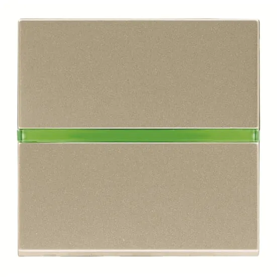 Кнопка ABB N2204.5 CV, SP без символа, 2M, шампань 2CLA220450N1901